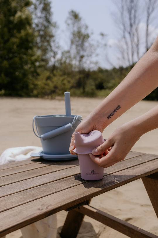 Couvercle/bec en silicone