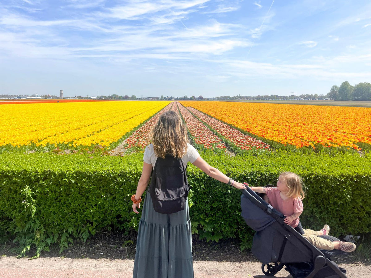 Paysage floral - Famille on the go