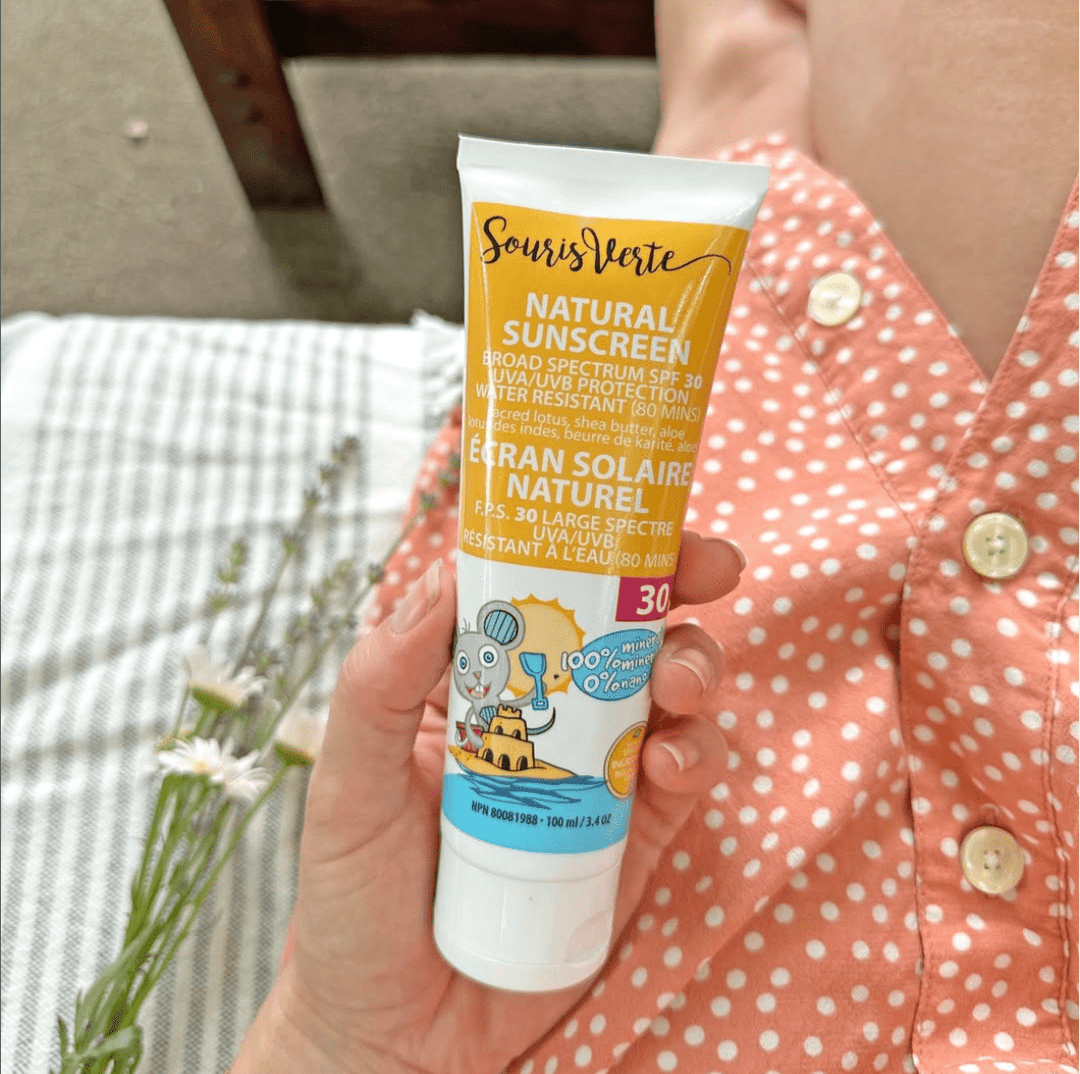 Écran solaire naturel - Familleonthego