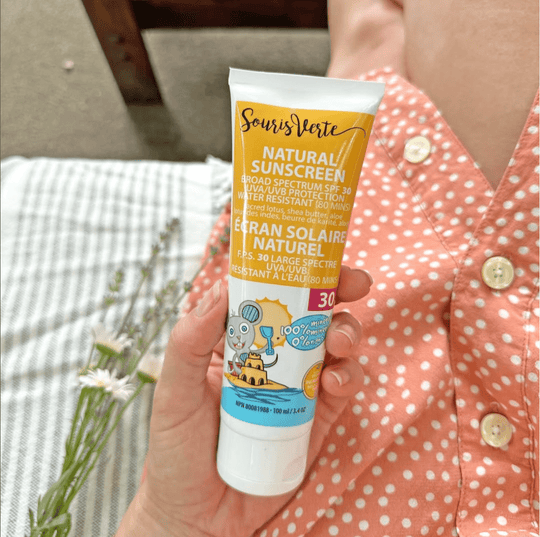 Écran solaire naturel - Familleonthego