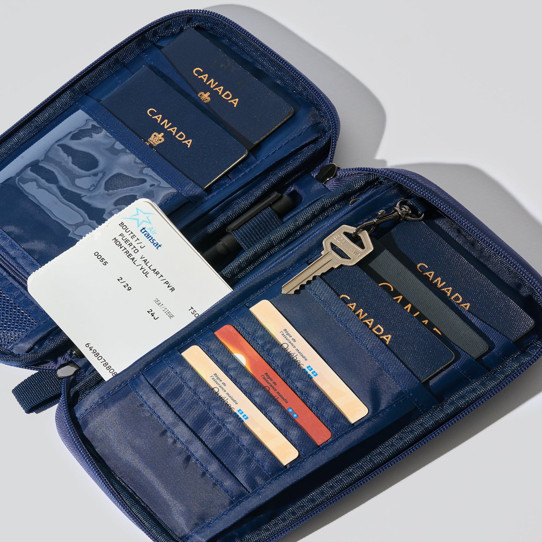 Étui de passeport personnalisé Jeans Brown Étui de passeport personnalisé Jeans Brown