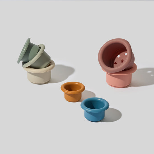 Jeux empilables en silicone - Familleonthego