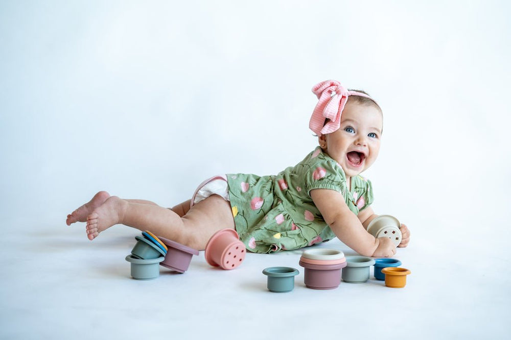 Jeux empilables en silicone - Familleonthego