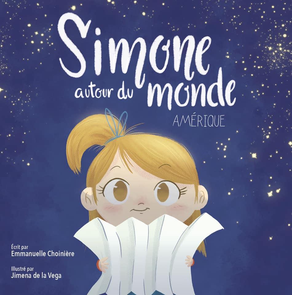Livre Simone autour du monde - Amérique - Familleonthego