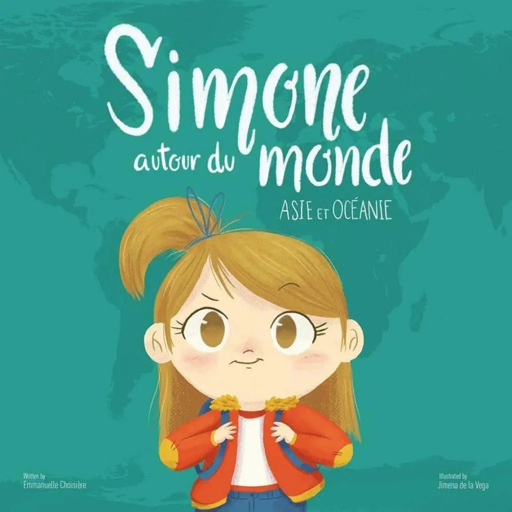 Livre Simone autour du monde - Asie et Océanie - Familleonthego