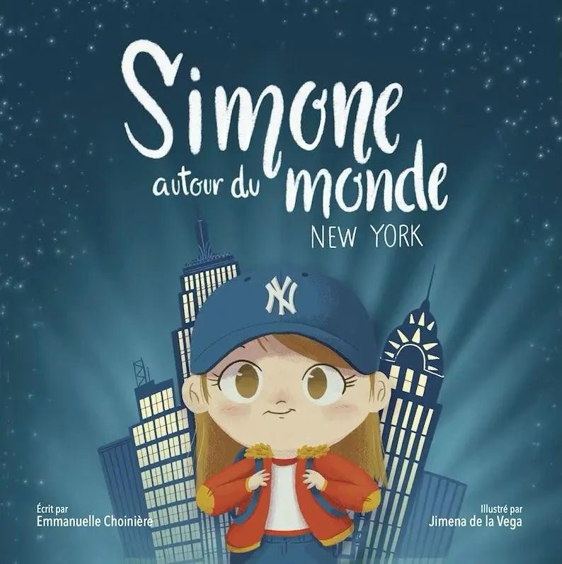 Livre Simone autour du monde - New York - Familleonthego