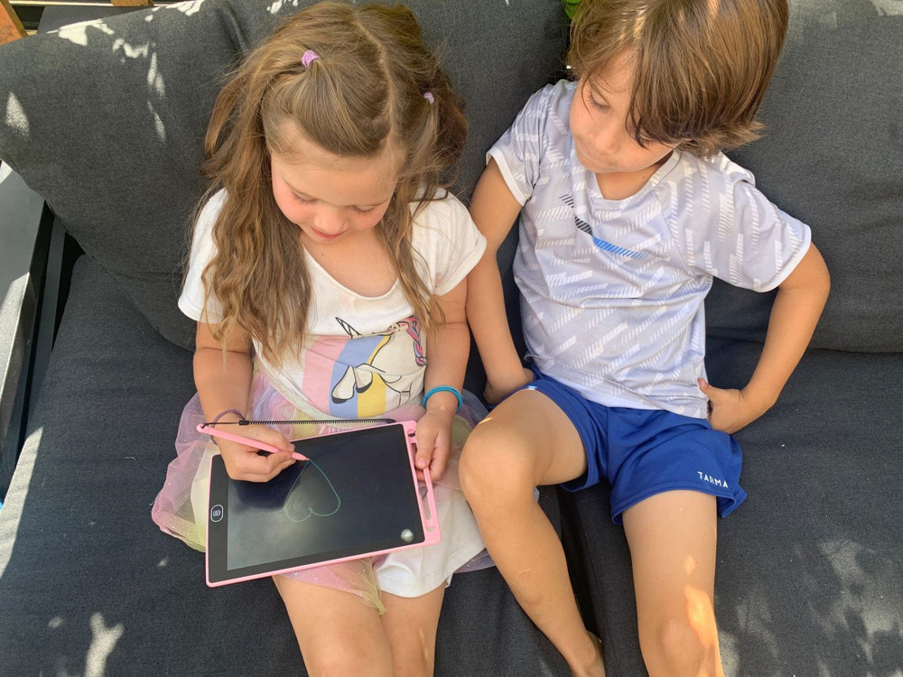 Tablette à dessin effaçable LCD - Familleonthego
